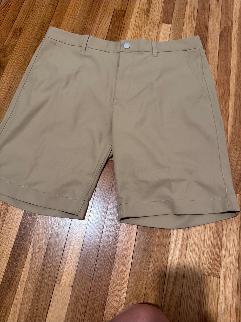 Bonobos Tan Flat Front Chino Shorts